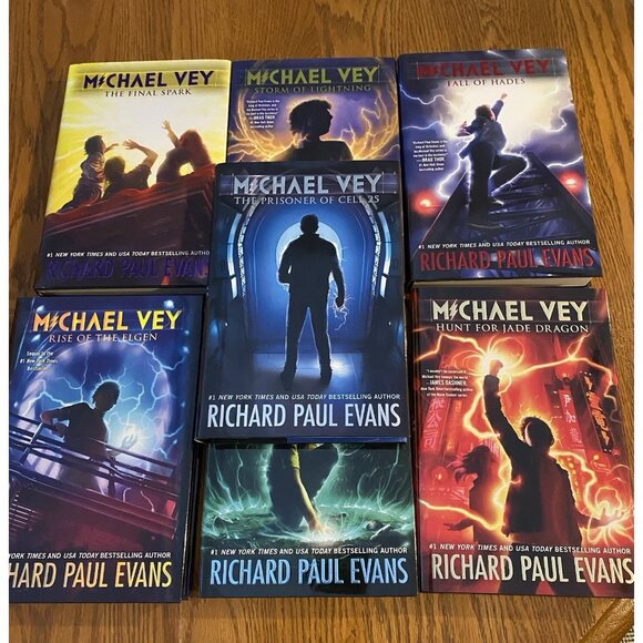 Michael Vey Shocking Collection Books 1-7 (Boxed Set) By Richard Paul Evans New - Picture 2 of 3